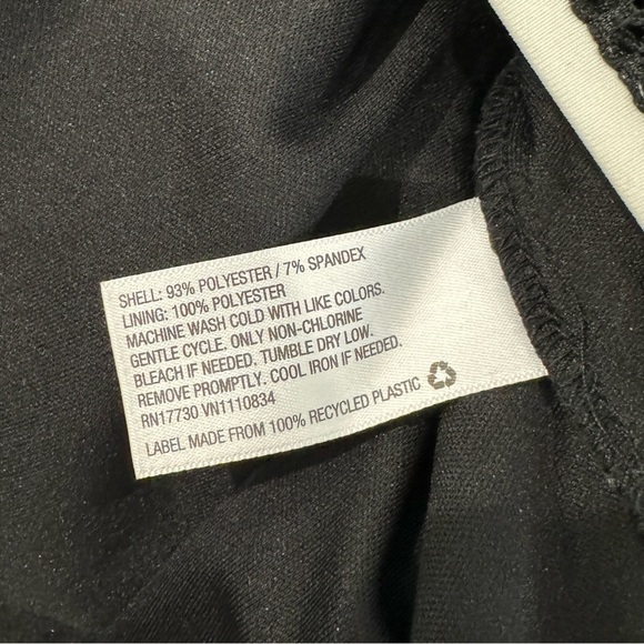 Xhilaration Black and White Stripe Midi Dress (Small) - Picture 8 of 8